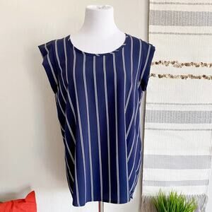 Piphany Navy Stripe Brittany Blouse